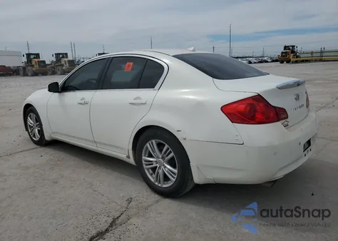 2011 Infiniti G37 Base из США, поврежденный, VIN JN1CV6AP8BM304785